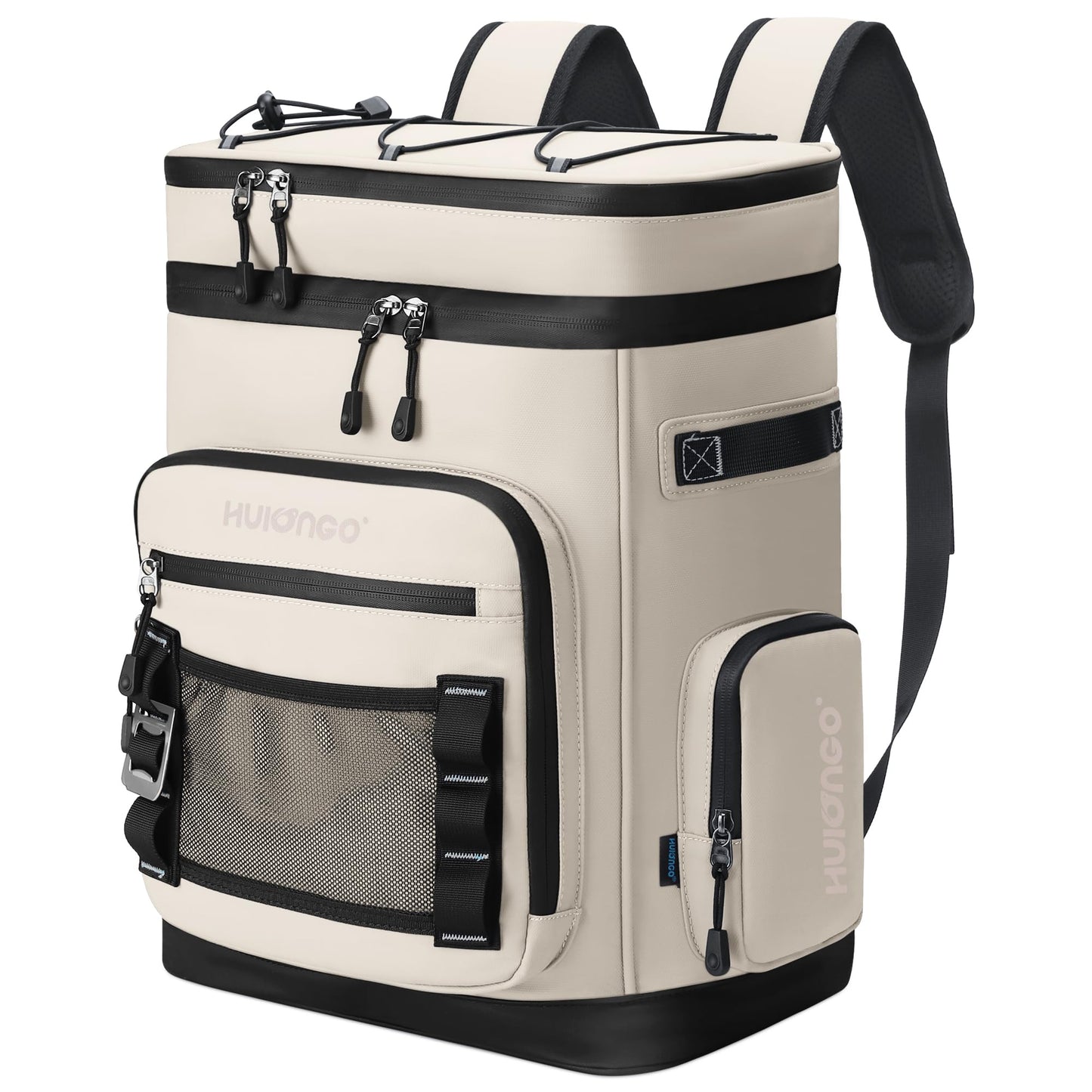 Large Waterproof Insulated Cooler Backpack for Men & Women, Leak Proof Cooler Backpack for Camping, Beach, Fishing, Picnic, Travel, Outdoor, 30L, 48Cans