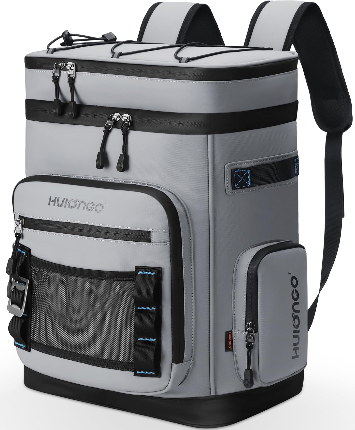 Large Waterproof Insulated Cooler Backpack for Men & Women, Leak Proof Cooler Backpack for Camping, Beach, Fishing, Picnic, Travel, Outdoor, 30L, 48Cans