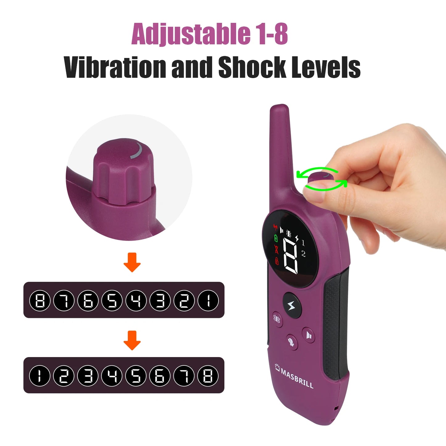Rechargeable Electric Dog Training Collar