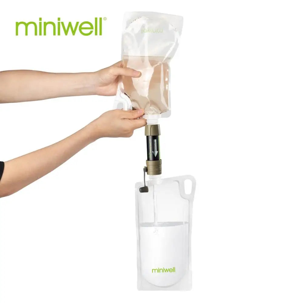 Portable Outdoor Water Filter Survival Kit