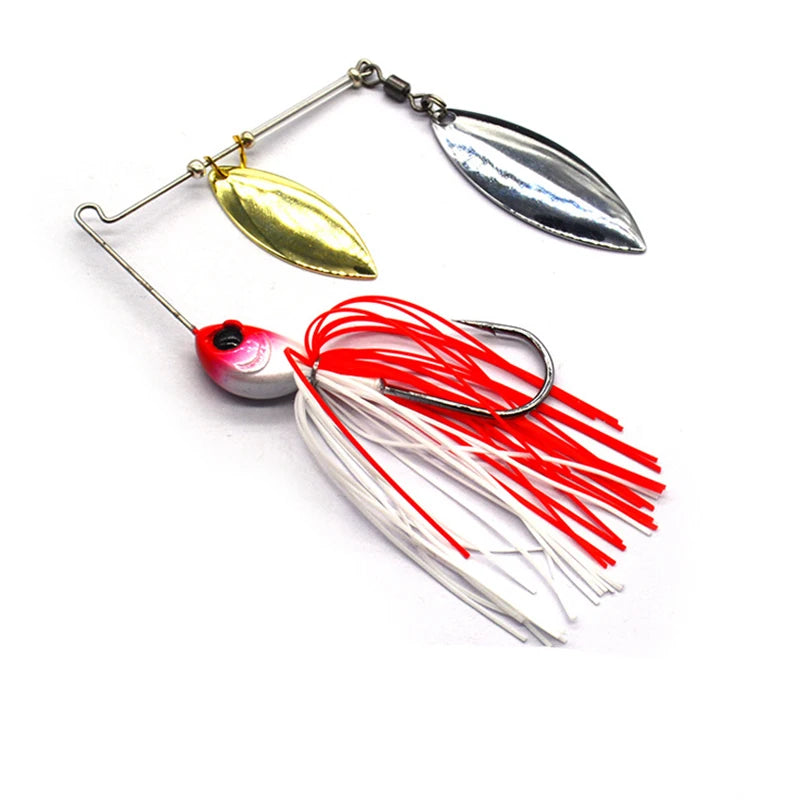 5pcs Artificial Fishing Spinnerbait Accessories