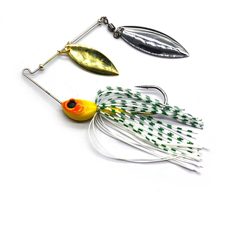 5pcs Artificial Fishing Spinnerbait Accessories