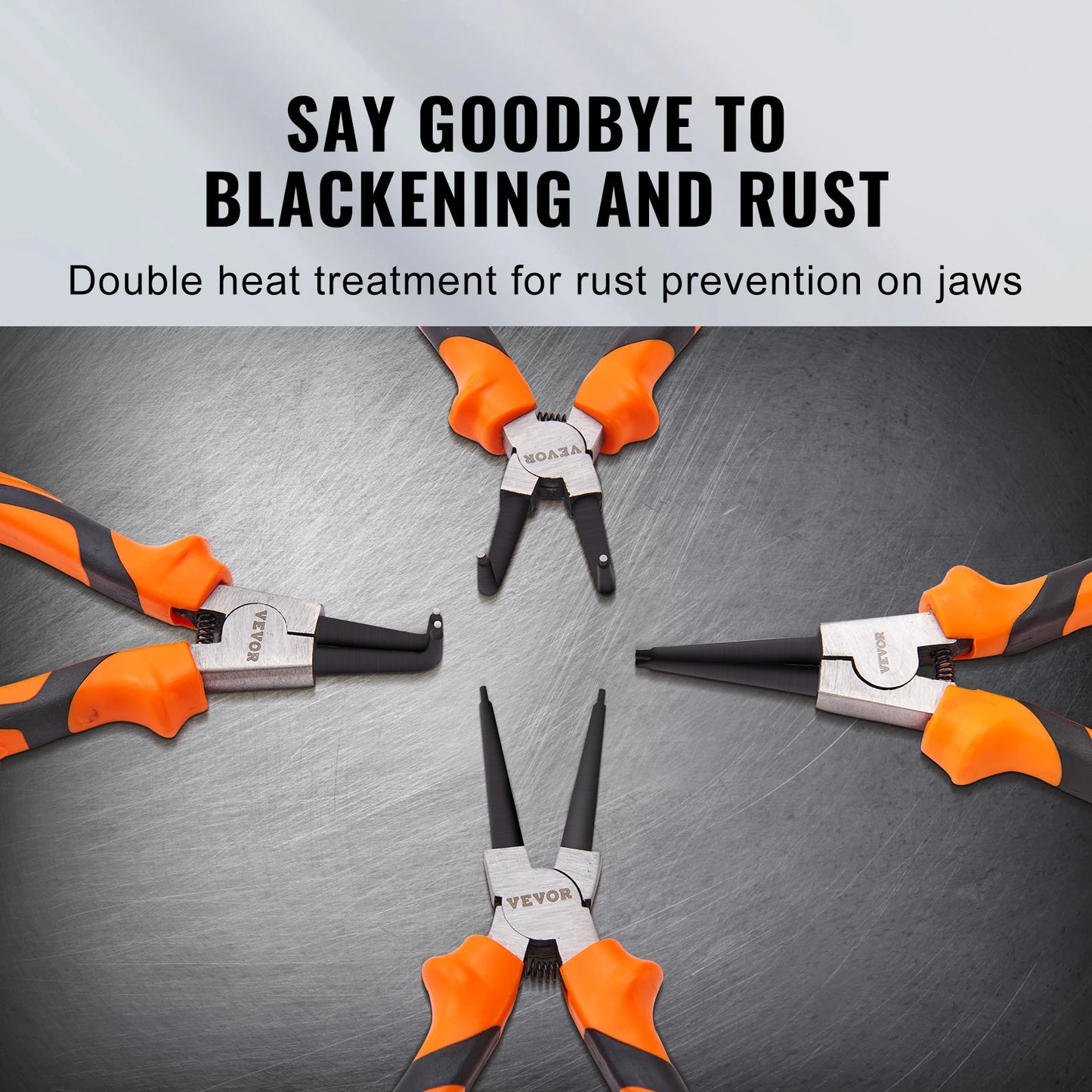 4-Piece Snap Ring Pliers and Tool Bag