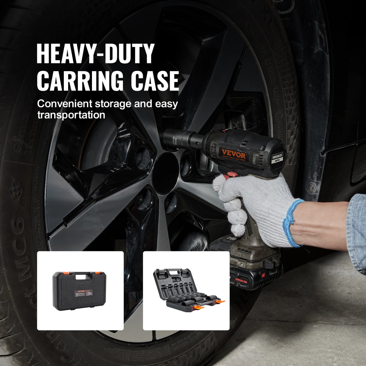 Impact Socket Set Metric tool Kit