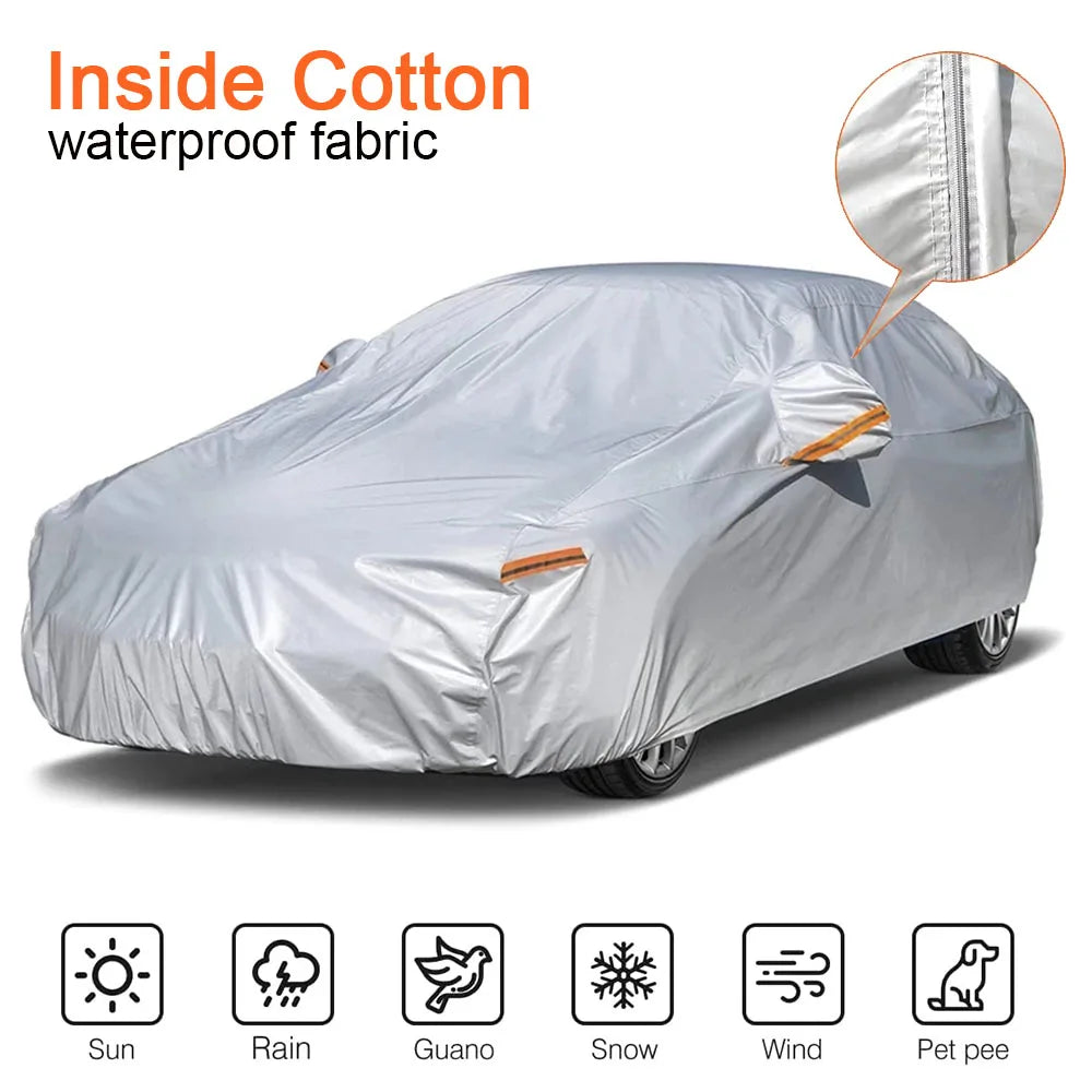 Multi-Layer Full Car Cover