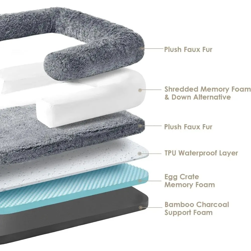 Memory Foam Human Sized Dog Bed