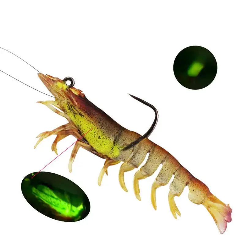 Freshwater Glow-in-the-Dark hook Baits