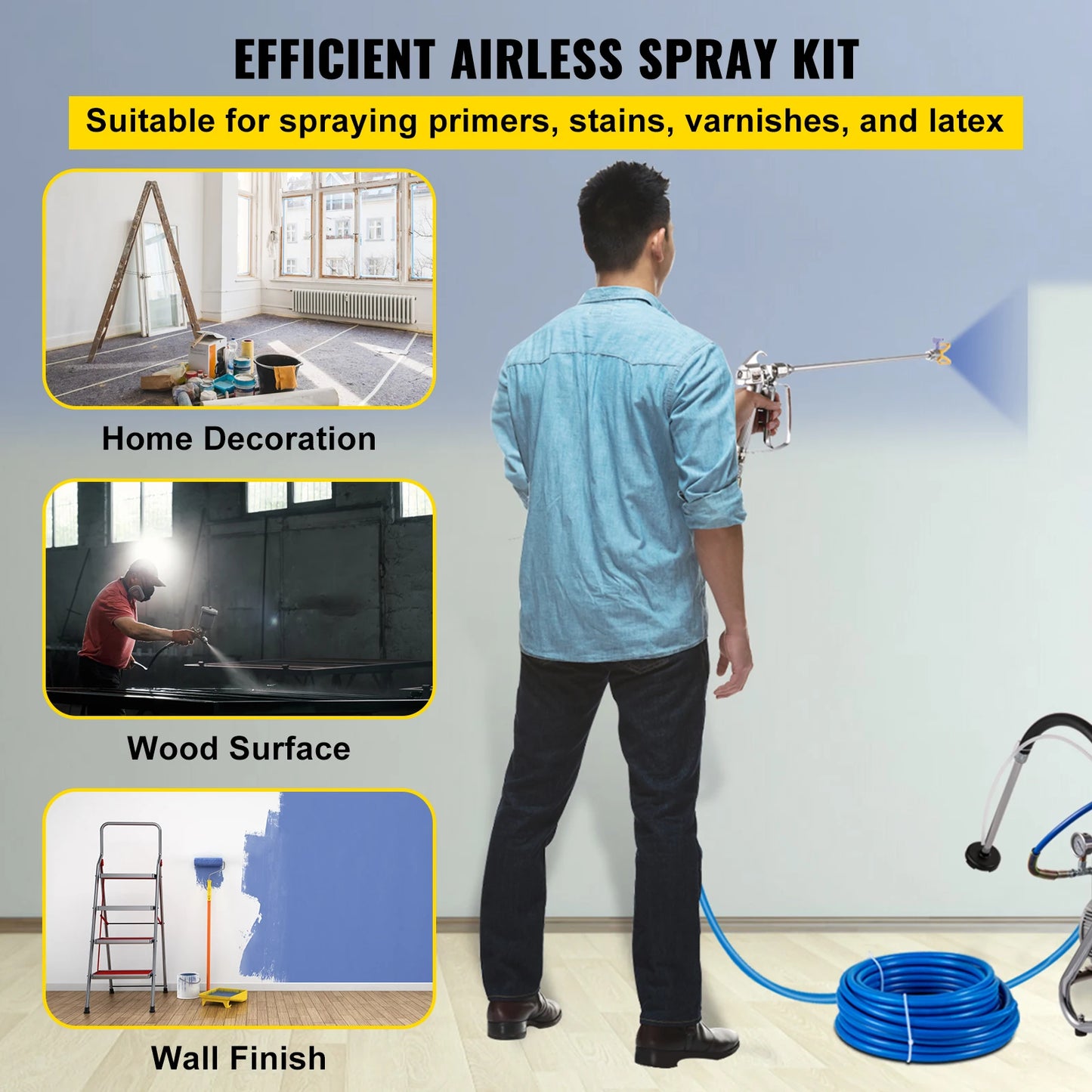 Airless Paint Spray Hose Kit