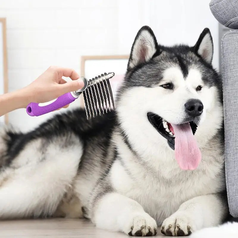 Dog Hair Brush Shedding Dematting Comb