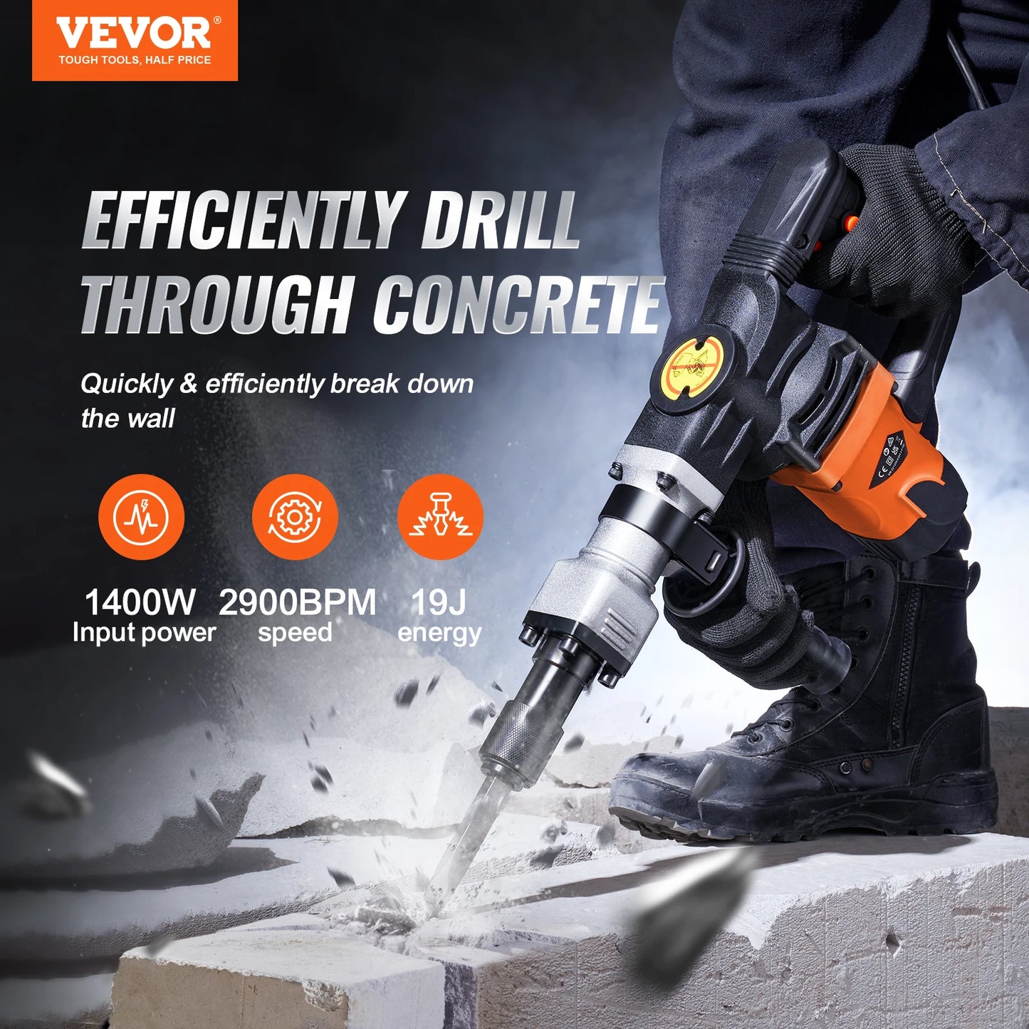 Electric Demolition Jack Hammer