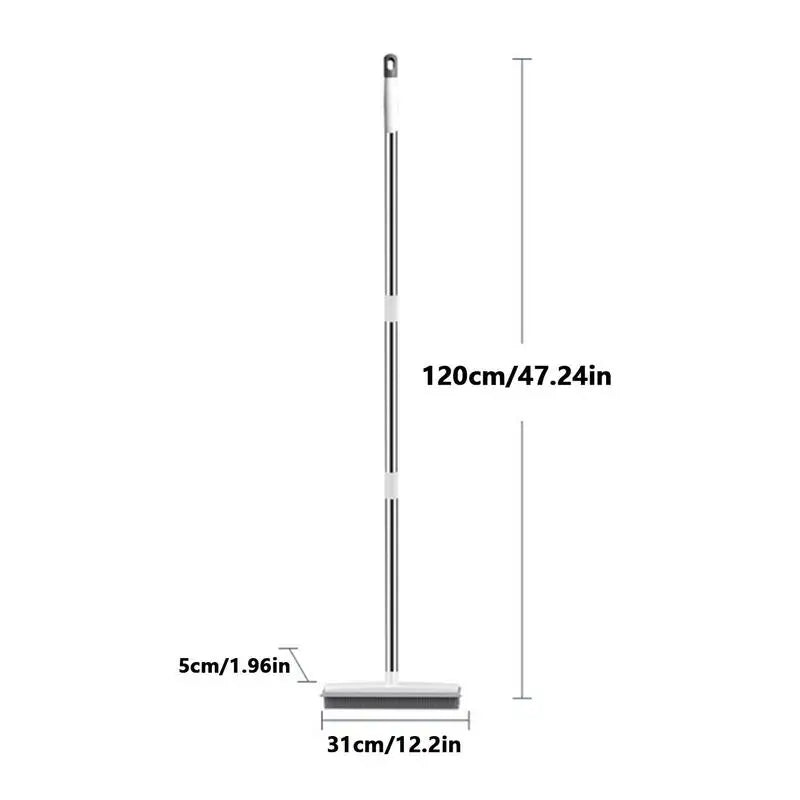 Pet Hair Rubber Broom Floor Brush for Carpet