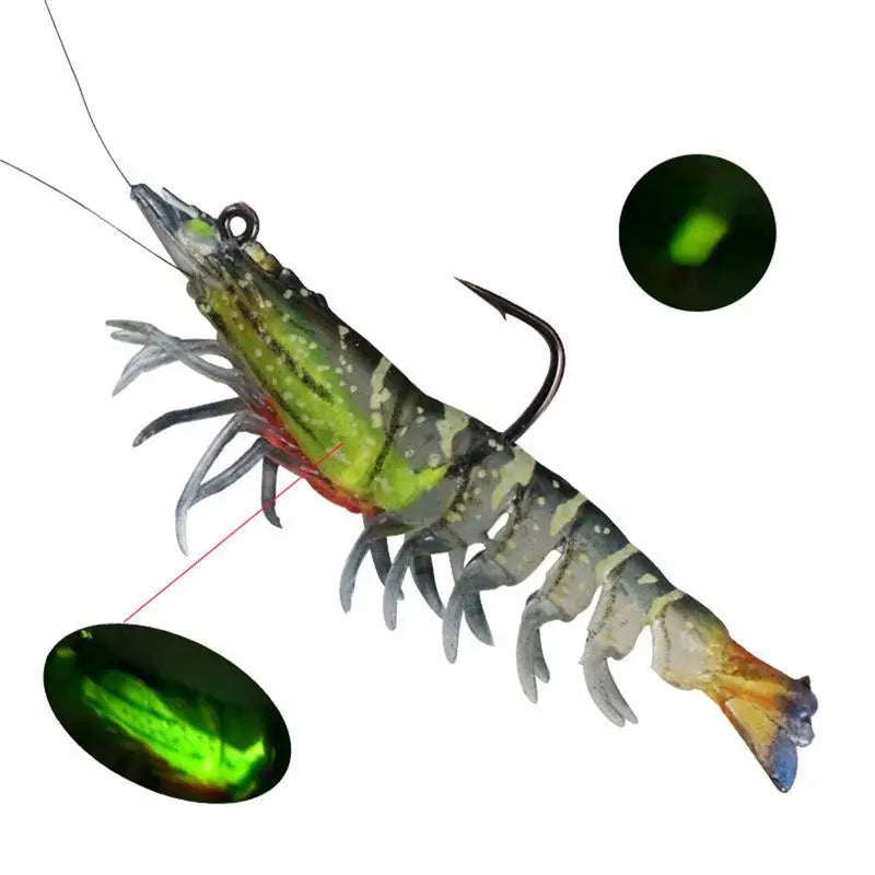 Freshwater Glow-in-the-Dark hook Baits