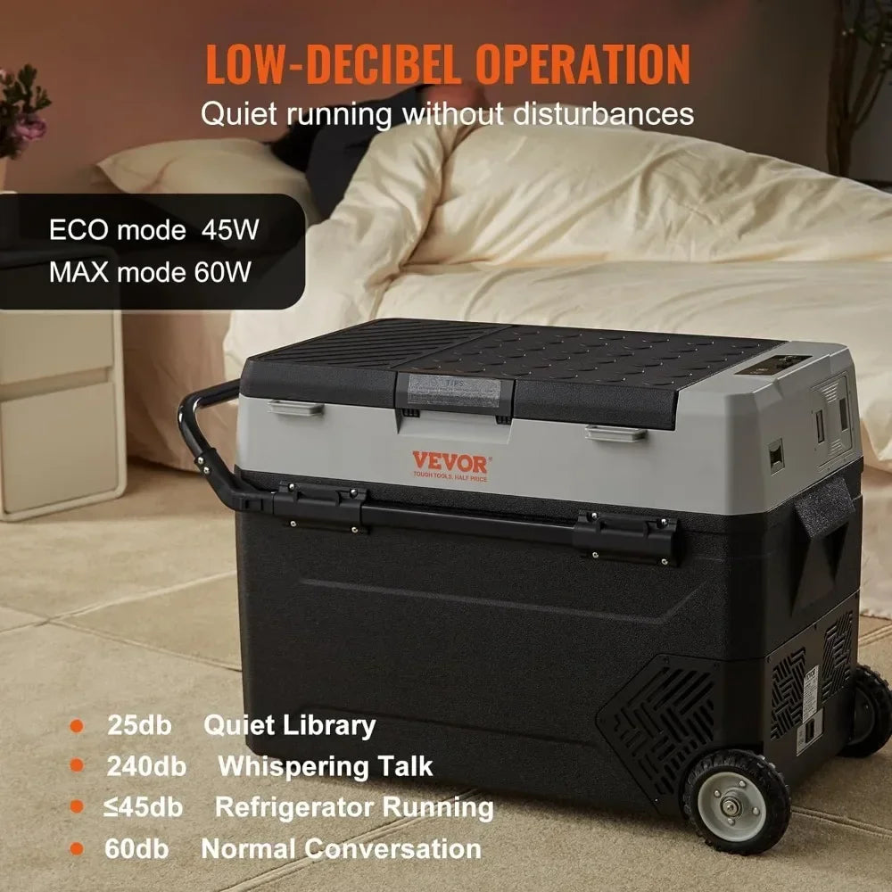 Dual Zone Portable Refrigerator/Freezer