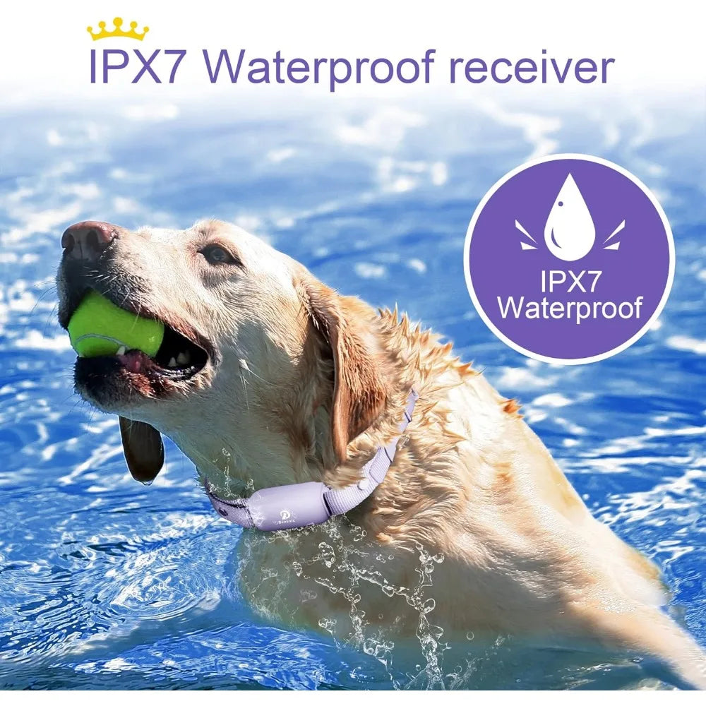 Waterproof Rechargeable, Dog Training Collars with Remote