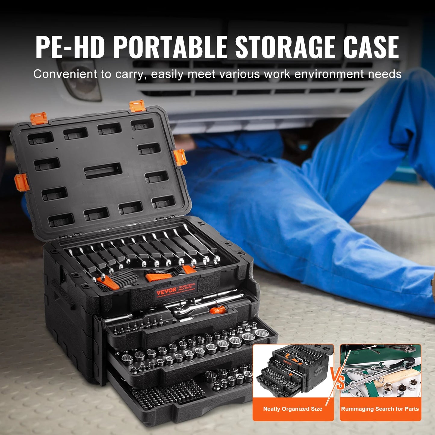 VEVOR Mechanics Tool and Socket Set
