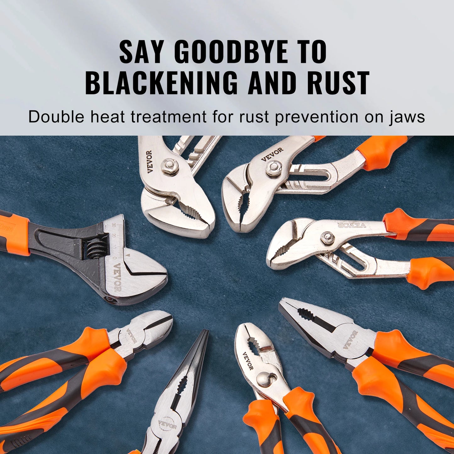 8-Piece Pliers Set and Tool Bag