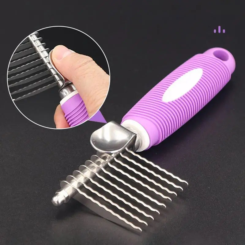 Dog Hair Brush Shedding Dematting Comb