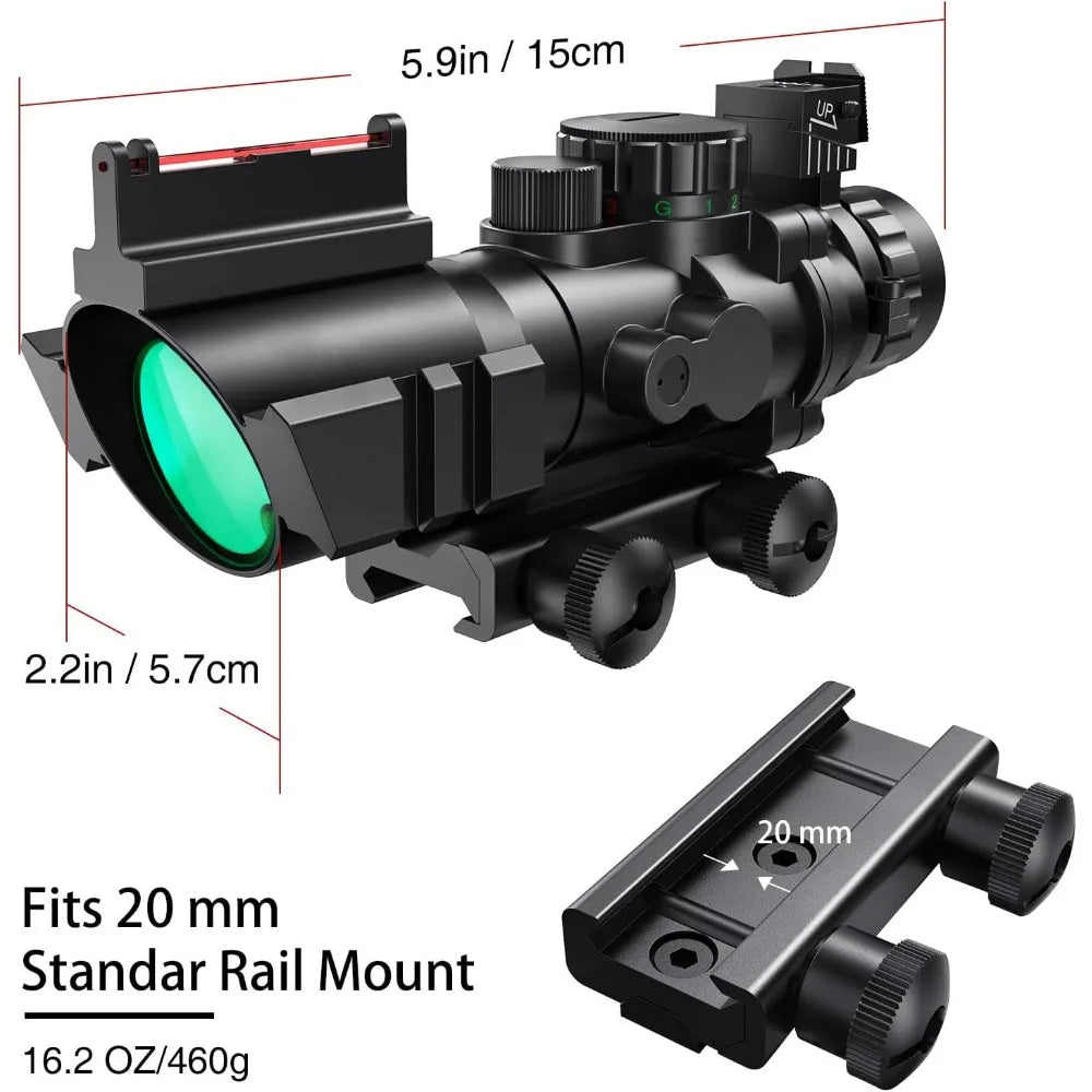 Hunting Scope with Illuminated Reticle