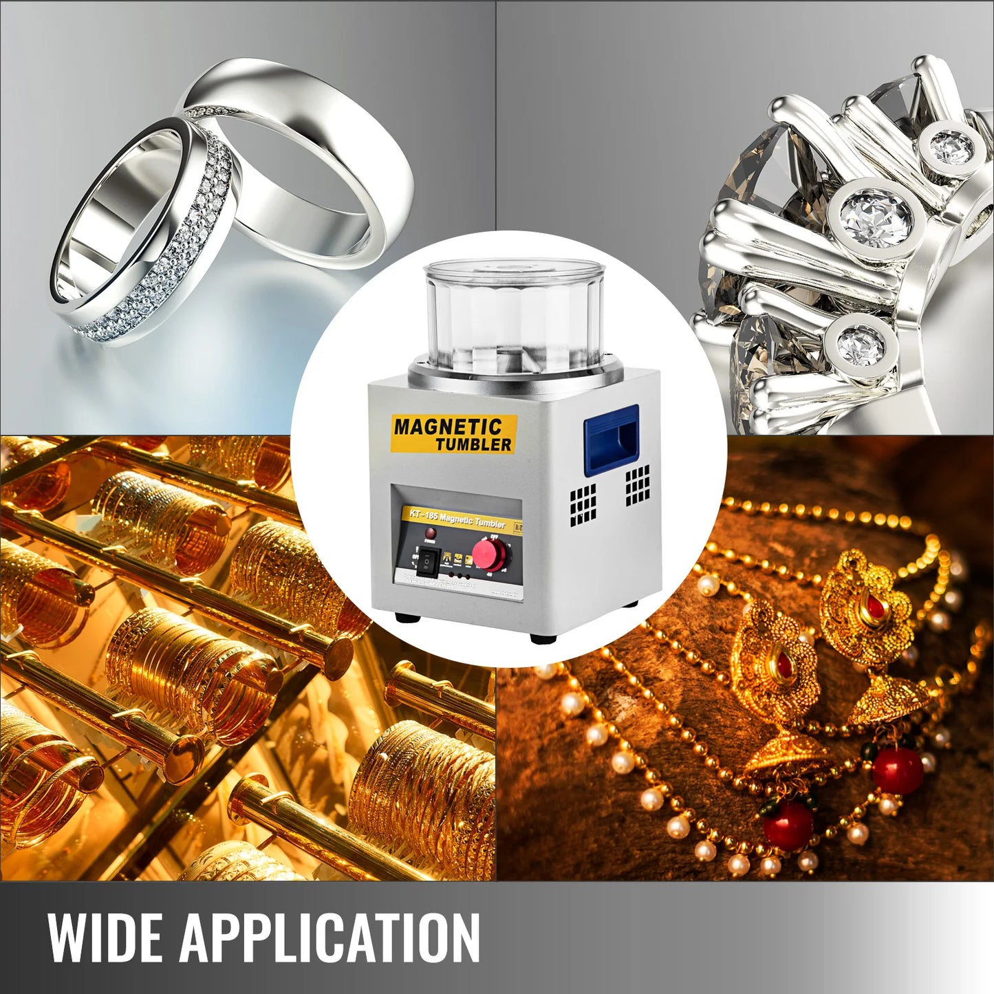 Magnetic Jewelry Tumbler & Polisher