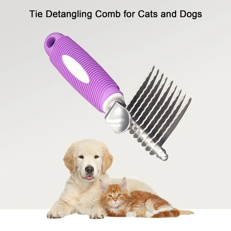 Dog Hair Brush Shedding Dematting Comb