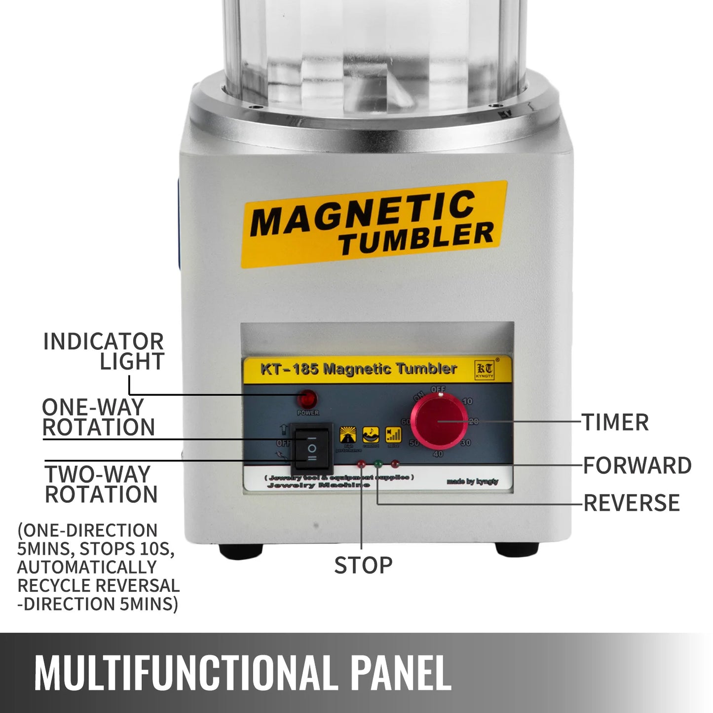 Magnetic Jewelry Tumbler & Polisher