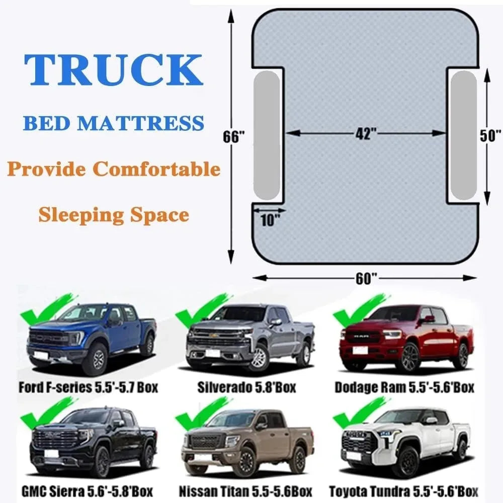 Camping Pickup Truck Bed Air Mattres