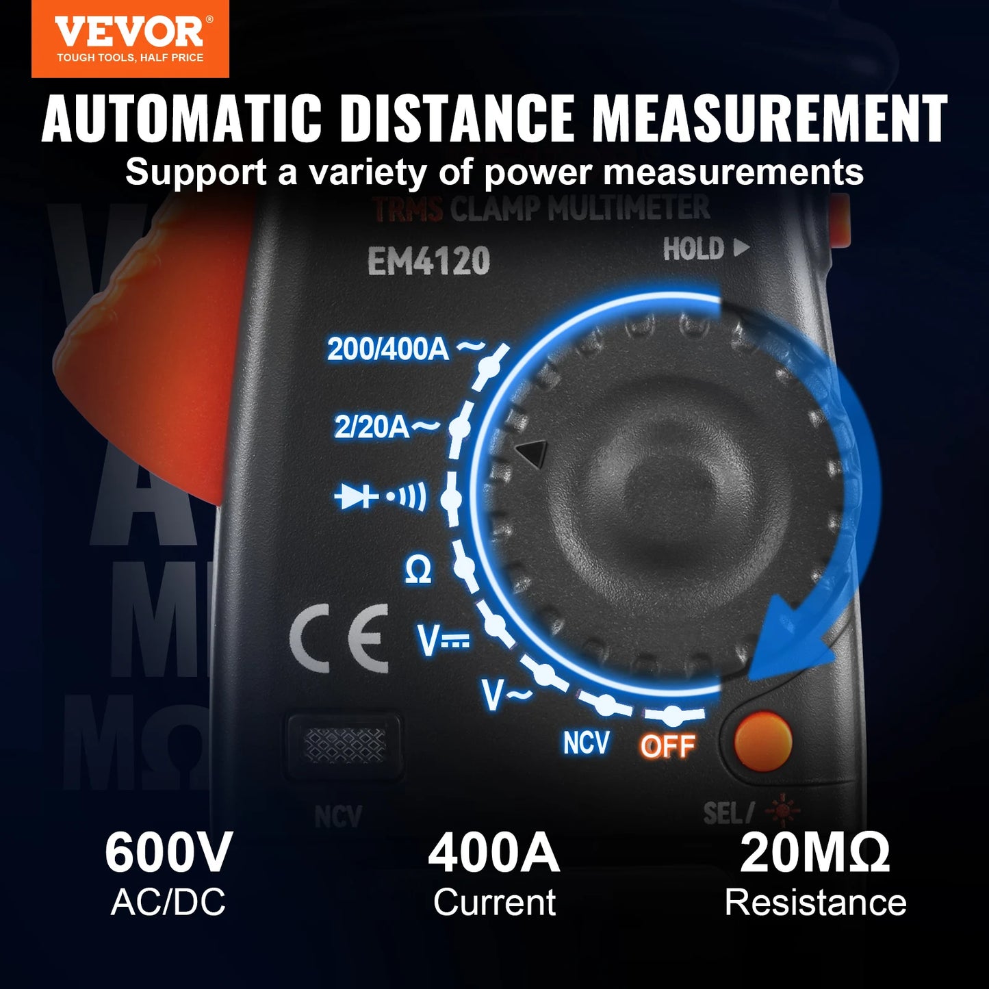 Digital Clamp Multimeter Tester