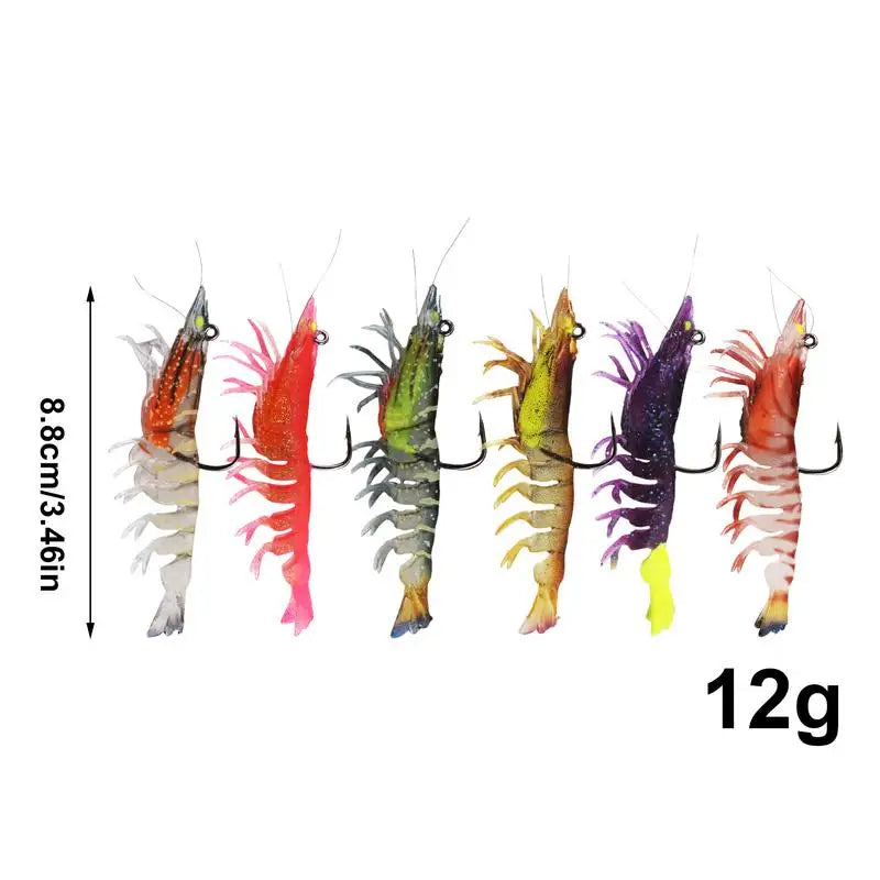 Freshwater Glow-in-the-Dark hook Baits