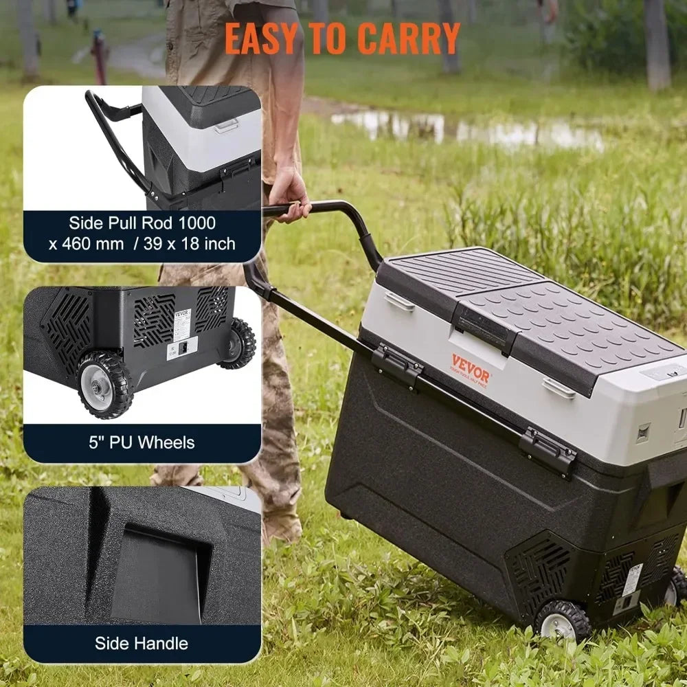 Dual Zone Portable Refrigerator/Freezer