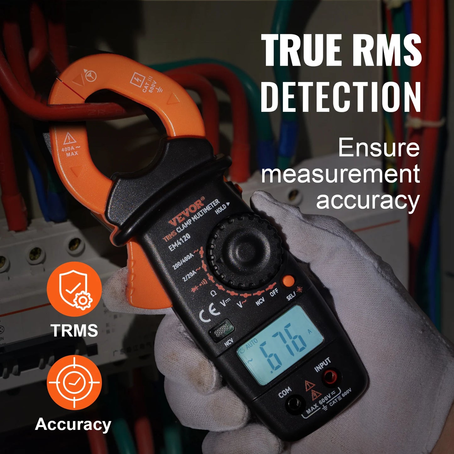 Digital Clamp Multimeter Tester