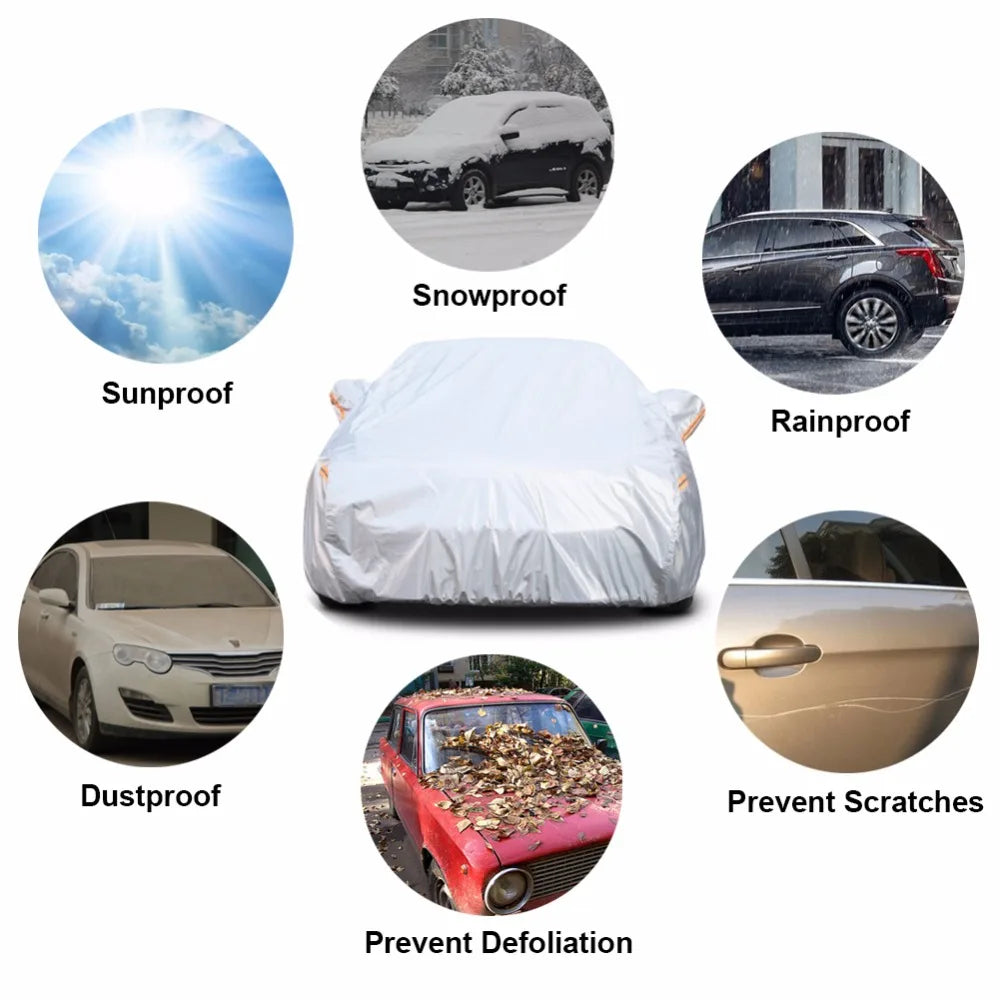 Multi-Layer Full Car Cover