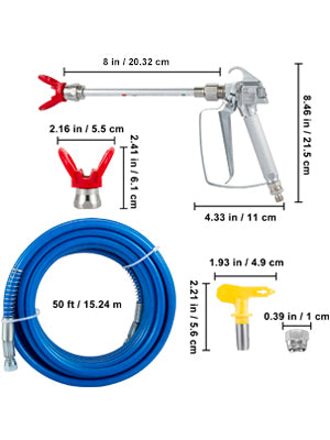 Airless Paint Spray Hose Kit