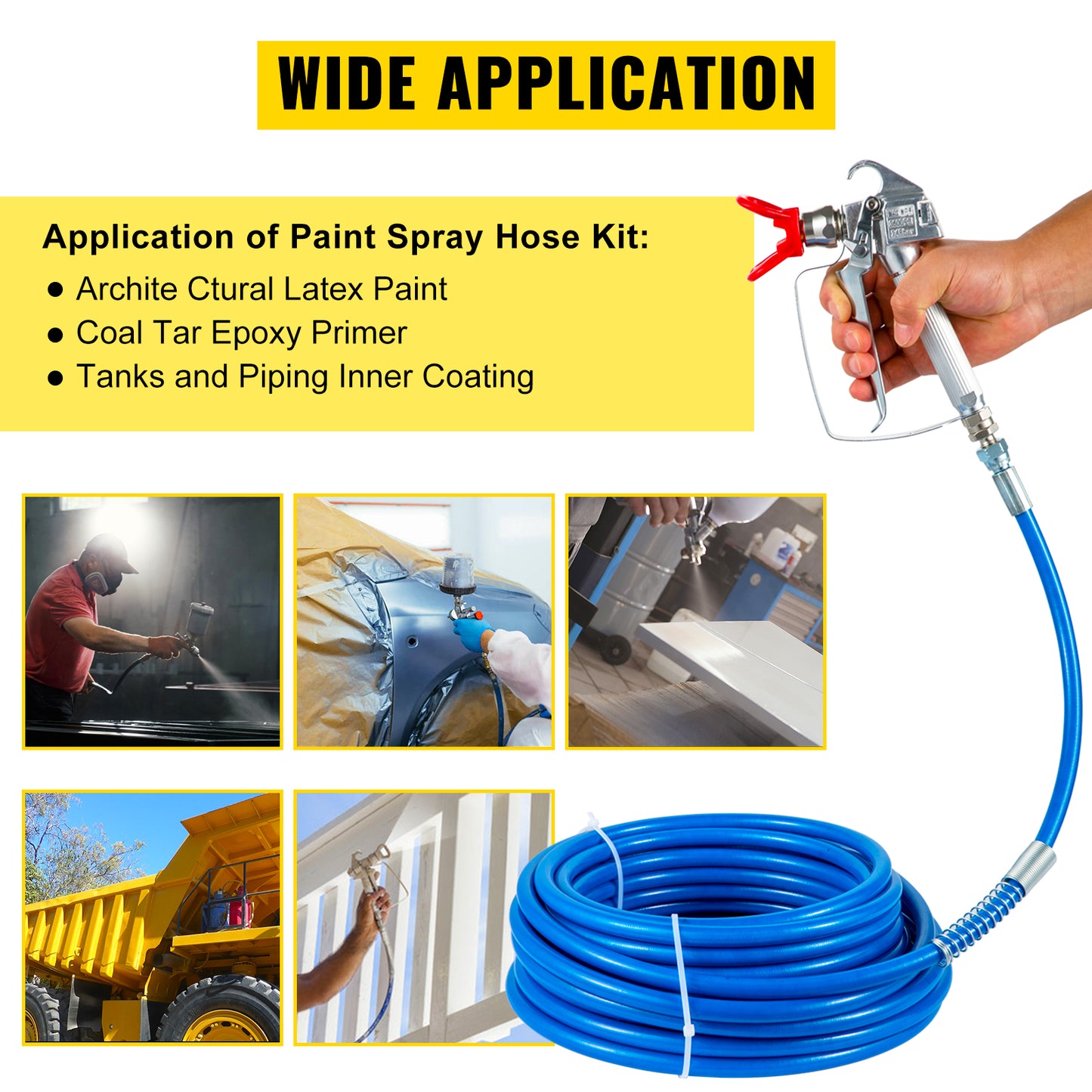 Airless Paint Spray Hose Kit