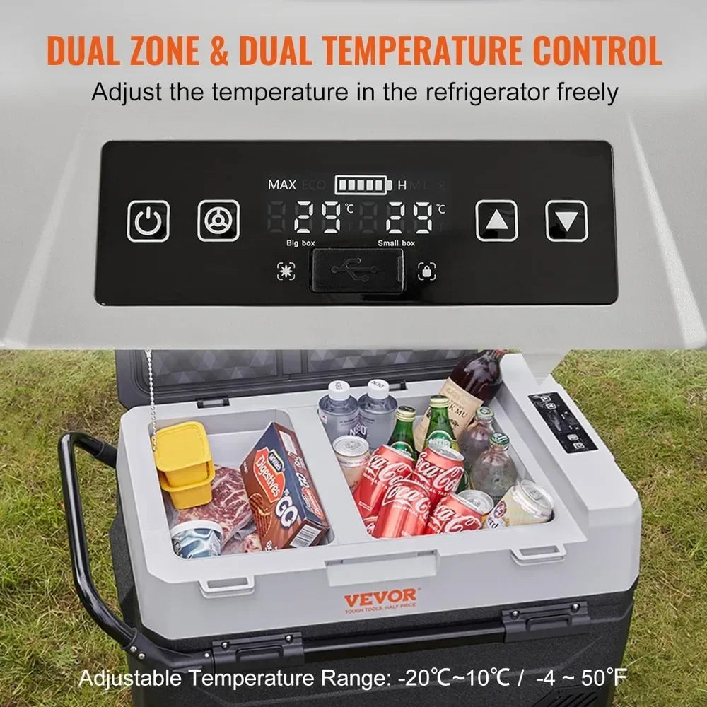 Dual Zone Portable Refrigerator/Freezer