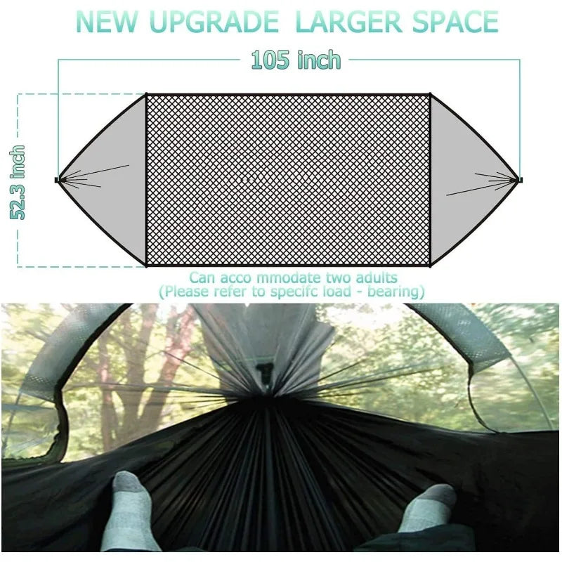 Lightweight Backpacking Ground Hammock Tent