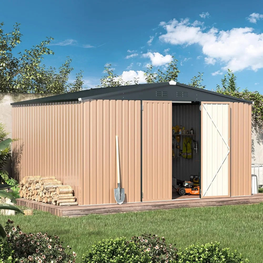 12 'x 10' Oversized Steel Shed