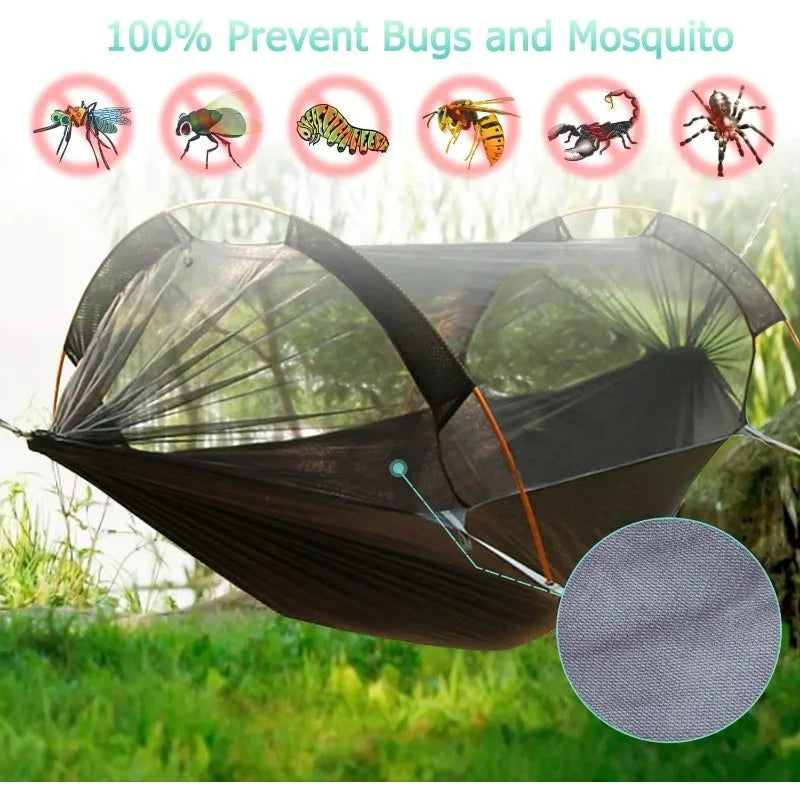 Lightweight Backpacking Ground Hammock Tent