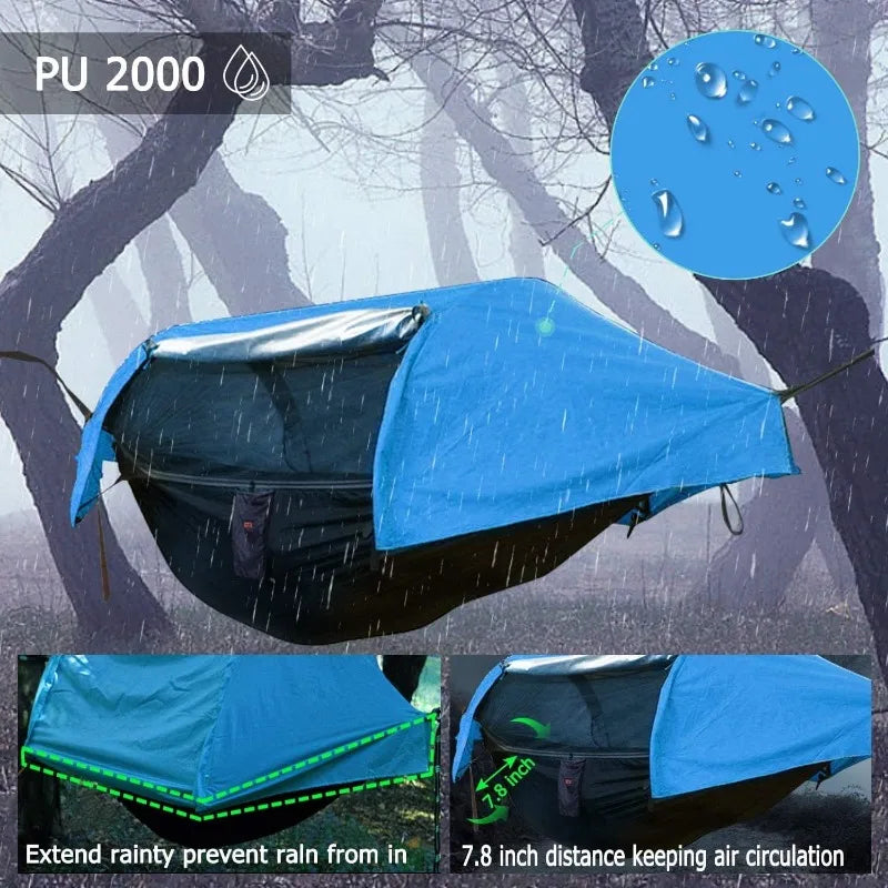 Lightweight Backpacking Ground Hammock Tent